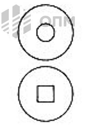 DIN 440 Шайба увеличенная (мебельная)