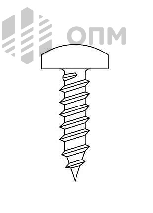 ГОСТ Р ИСО 7049-93 Винт самонарезающий