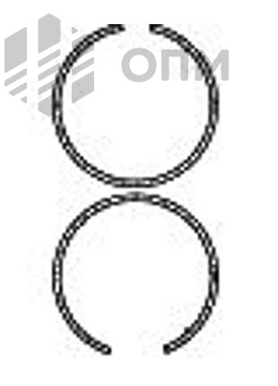 DIN 7993 Кольцо стопорное из круглой проволоки