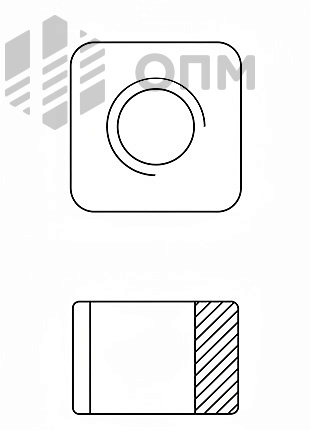 DIN 798 Гайка анкерная