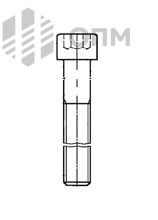 ГОСТ Р ИСО 4762-2012 Винт с цилиндрической головкой и шестигранным углублением под ключ