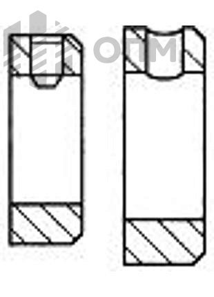 DIN 705 A и B Кольцо установочное, регулировочное легкого разряда