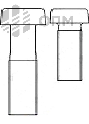 ISO 7048 Винт с низкой цилиндрической головкой и крестообразным шлицем