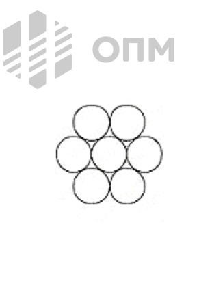 ГОСТ 3062-80 Канат стальной одинарной свивки