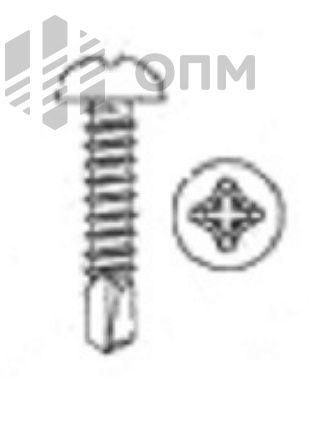 ISO 15481 Саморез с полукруглой головкой наконечник сверло