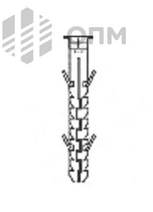ОПМ 227013 Универсальный фасадный дюбель с шурупом Sormat S-UF