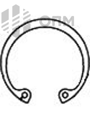 DIN 472 Кольцо стопорное внутреннее