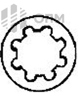 ГОСТ 10462-81 Шайба стопорная с внутренними зубьями