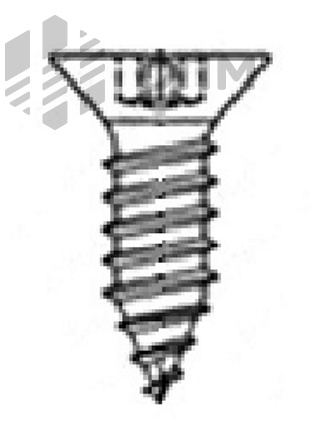 ОПМ 106029 Саморез антивандальный для тонких листов металла