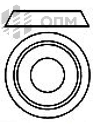 ОПМ 104021 Шайба-розетка пустотелая (NFE 27-619)