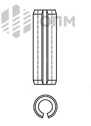 ISO 8752 Штифт цилиндрический