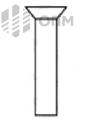 DIN 661 Заклепка с потайной головкой