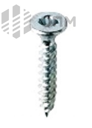 ОПМ 106037 Саморез антивандальный, с потайной головкой и однонаправленным приводом Sentinel