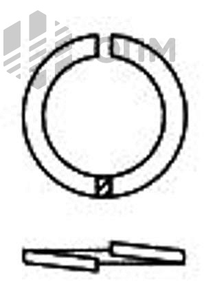 DIN 127 Шайба пружинная (Гровер) формы А и В