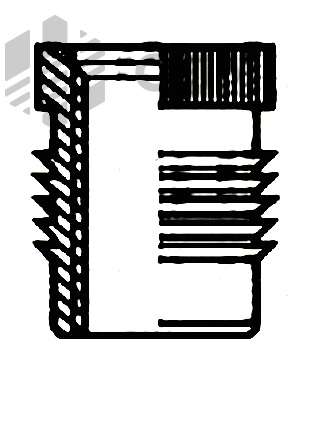ОПМ 123044 Вставка резьбовая для пластика