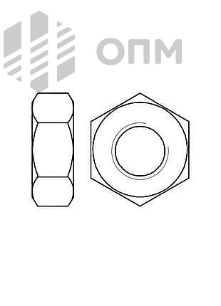 ГОСТ 10610-72 Гайка