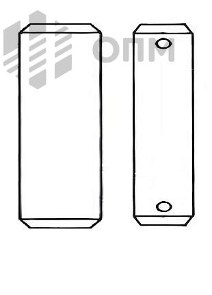 DIN 1433 Штифт цилиндрический (палец)