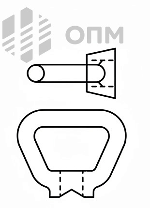 DIN 80704 Гайка с поворотной рукояткой