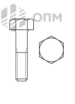 ГОСТ 10602-94 Болт с шестигранной головкой