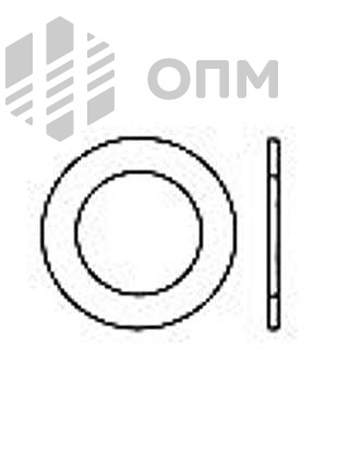 ISO 7089 Шайба плоская