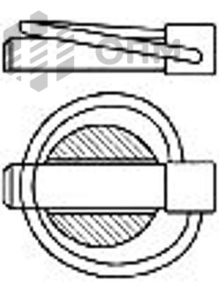 ОПМ 114003 Шплинт с кольцом