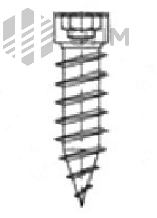 ОПМ 206029 Саморез-анкер Spax-RA для крепления деревянных оконных рам, с цилиндрической головкой 7,5 мм, шлиц Torx T-25
