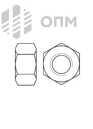 ГОСТ 22354-77 Гайка высокопрочная