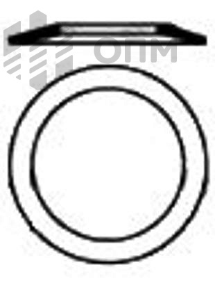 ОПМ 104034 Шайба узкая пружинная коническая, лёгкое исполнение