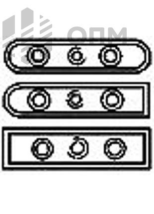 Шпонка ГОСТ 8790-79 Призматическая направляющая