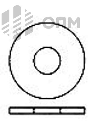 ISO 7093 Шайба плоская увеличенная