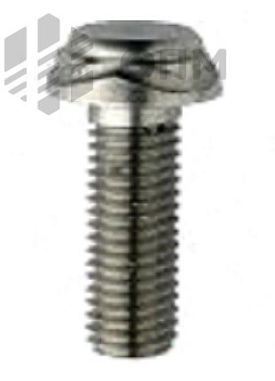 ОПМ 102008 Болт антивандальный с конусной головкой и приводом Scroll 