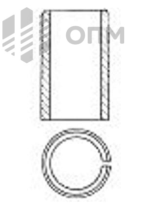 DIN 1498 Втулка натяжная внутренняя (форма EG)