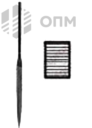 ОПМ 53038002 Надфиль плоский остроносый