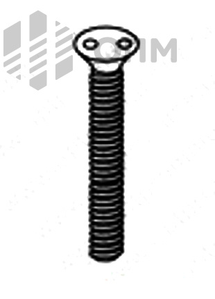 ОПМ 101029 Винт антивандальный, с потайной головкой, привод - 2 отверстия