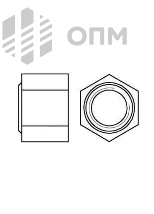 ГОСТ 11532-93 Гайка для болтов рельсовых стыков