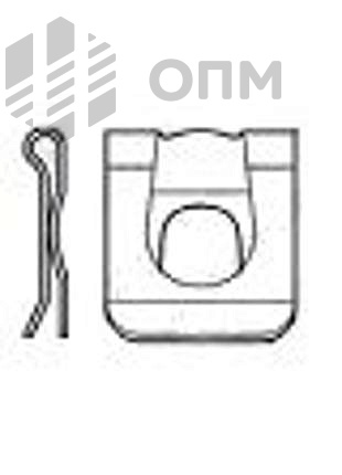 ОПМ 178001 Клипса стопорная