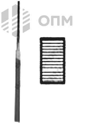 ОПМ 53038001 Надфиль плоский тупоносый