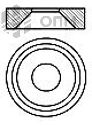 ОПМ 104022 Шайба-розетка, плоская
