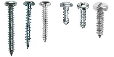 Саморез с полукруглой головкой